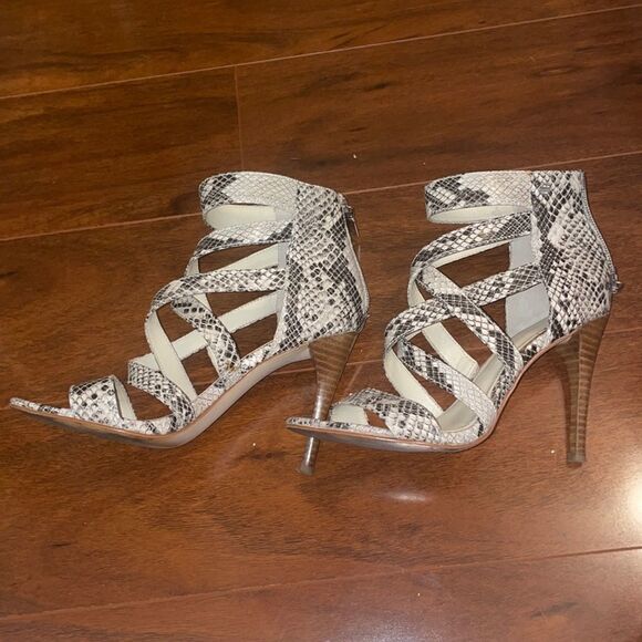 Calvin Klein Python strappy heels - Picture 11 of 15